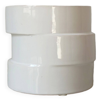 Asymmetrical cylinder vase