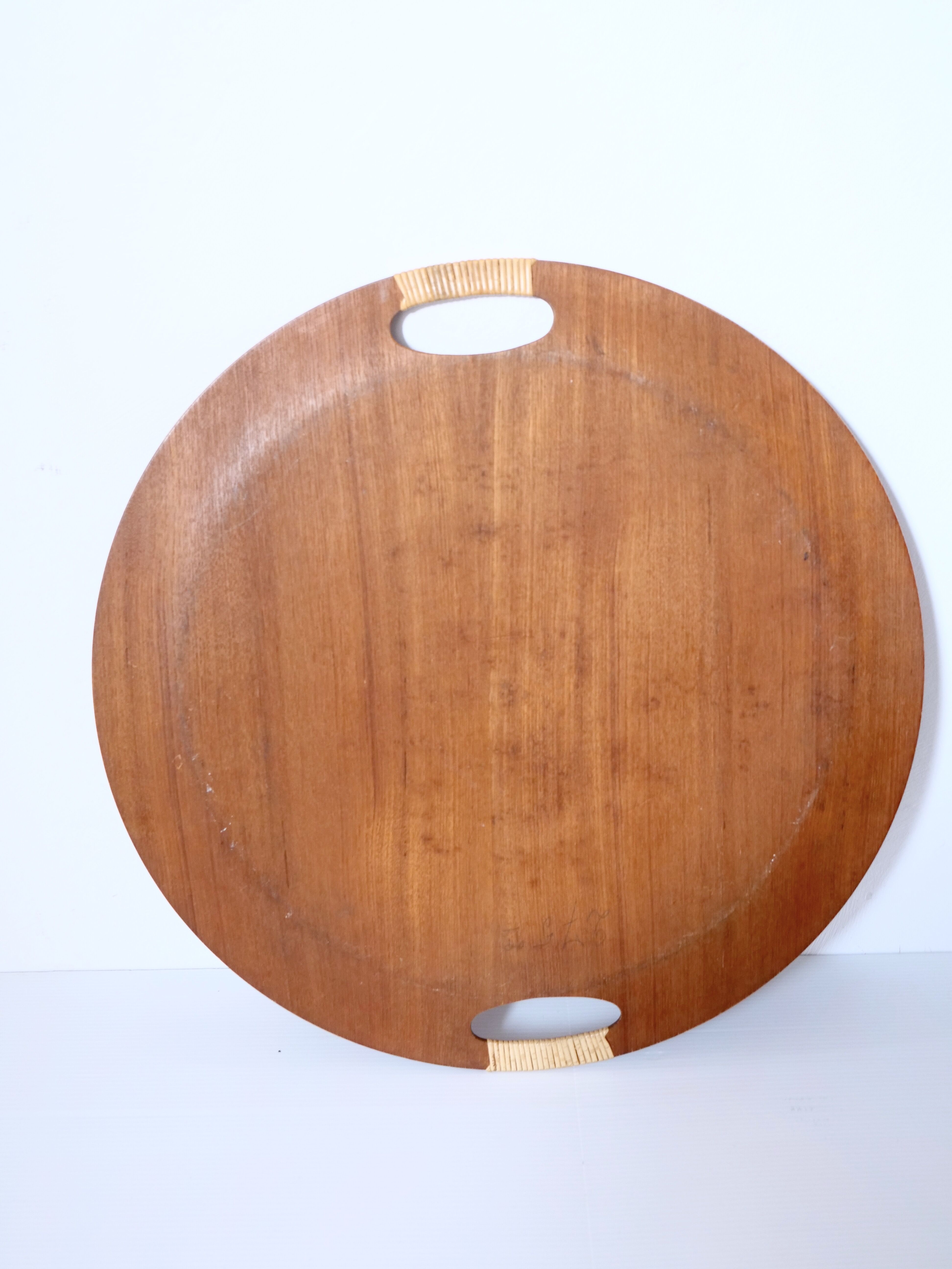 Scandinavian tray plywood teak