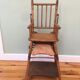 30-year-old high chair in wood turned