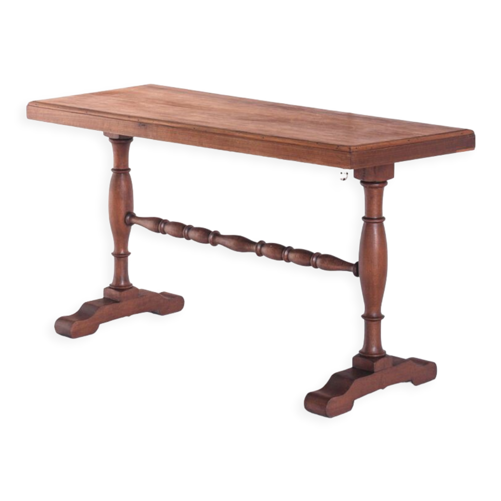 Solid wood console or side table - France, 1960
