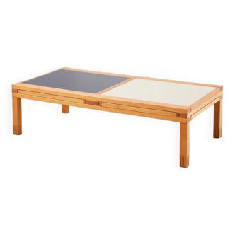 Bernard Vuarnesson Coffee Table for Bellato Italy 1980s