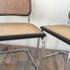Pair of chairs Marcel Breuer Cesca B32