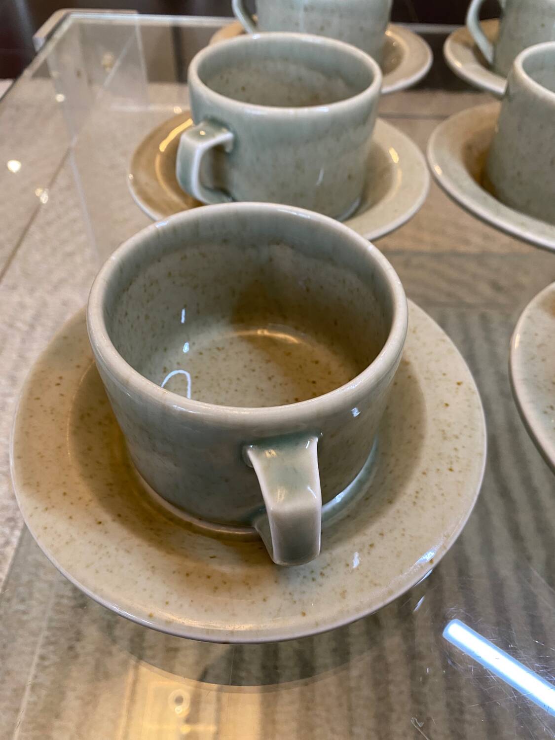 Service à café vintage en porcelaine de Virebent