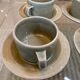 Vintage Virebent porcelain coffee service