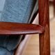 Scandinavian teak bench by Grete Jalk