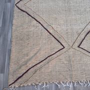 Tapis marocain en laine tissé à la main – Kilim berbère, décoration bohème