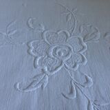 Old sheets embroidered 228 X 340