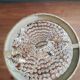 Bronze basket ceiling light and taste buds