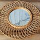 Wicker mirror 49 x 49 cm