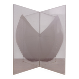 German Wing Object Sculpture in Acrylic Glass by Heinz Mack, 1980