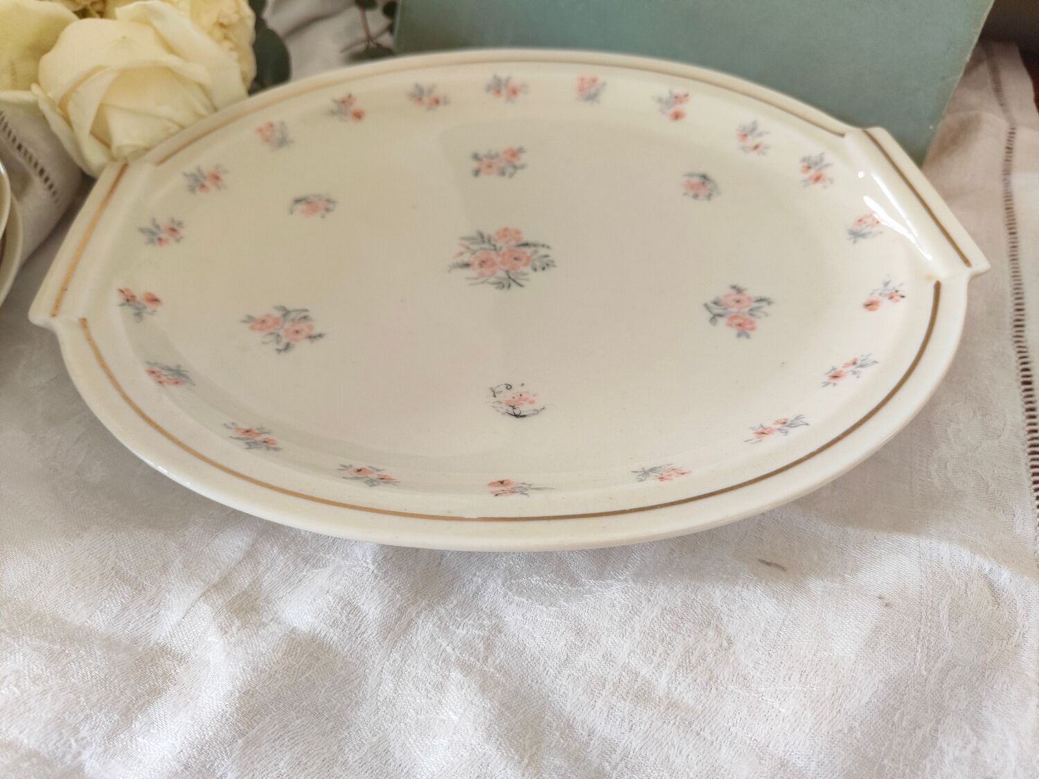 Theodore Haviland porcelain pastry set