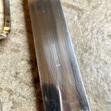 Christofle service cutlery in silver metal