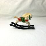 Small wooden horse toy