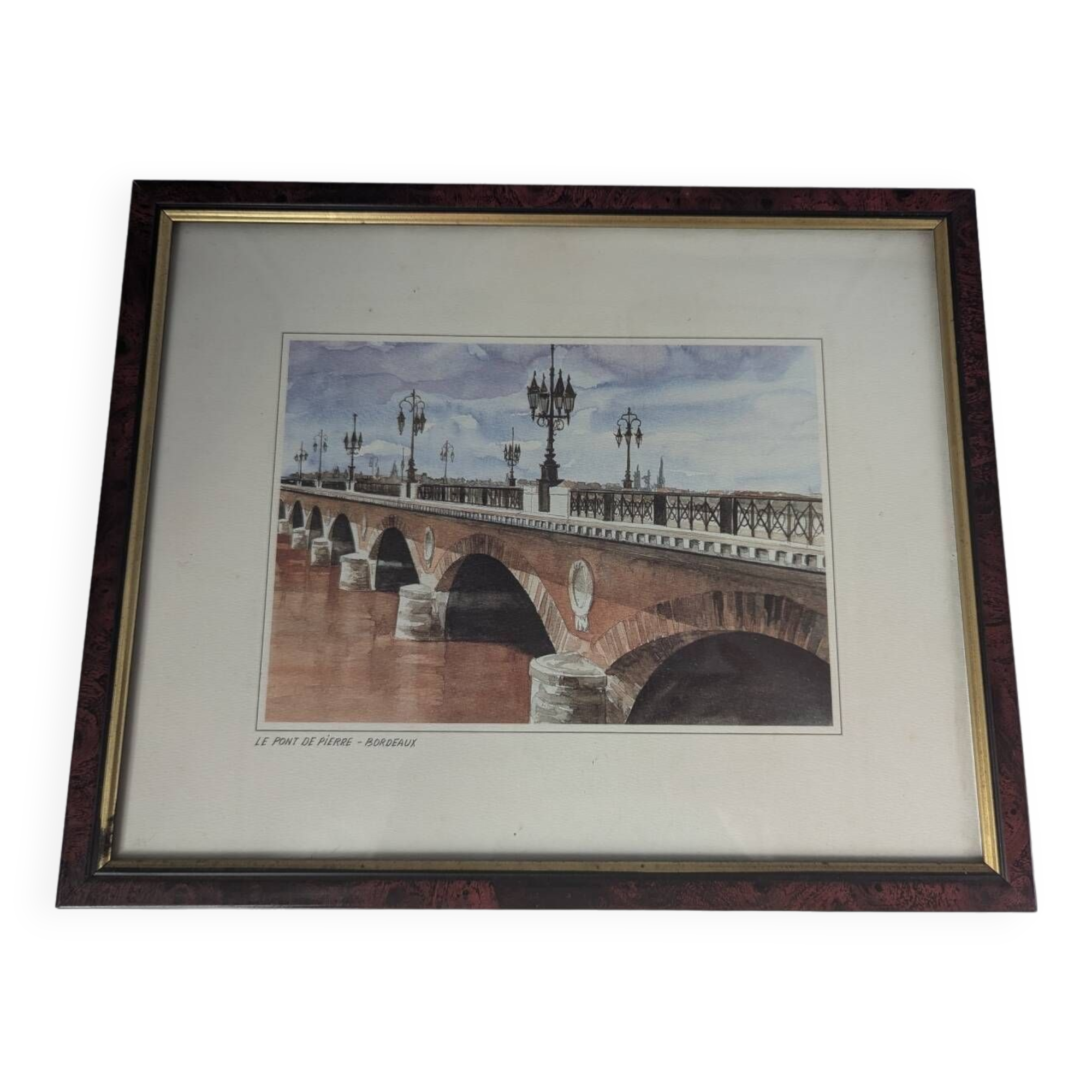 Frame The Bridge of Pierre Bordeaux