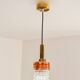 Raak glass and metal suspension 1970