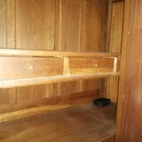 Oval mirror bedroom cabinet