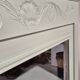 Glass display cabinet with drawer