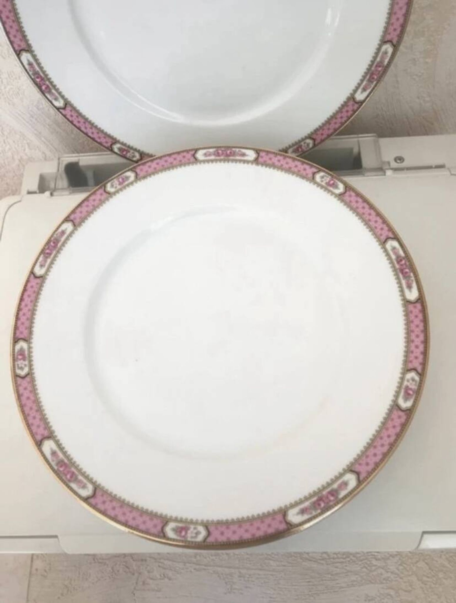 Assiettes plates Limoges