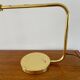 Brass desk lamp