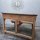 Wooden school desk from the 1960s