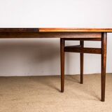 Very large Danish extendable dining table in rosewood model 212 by Arne Vodder for Sibast