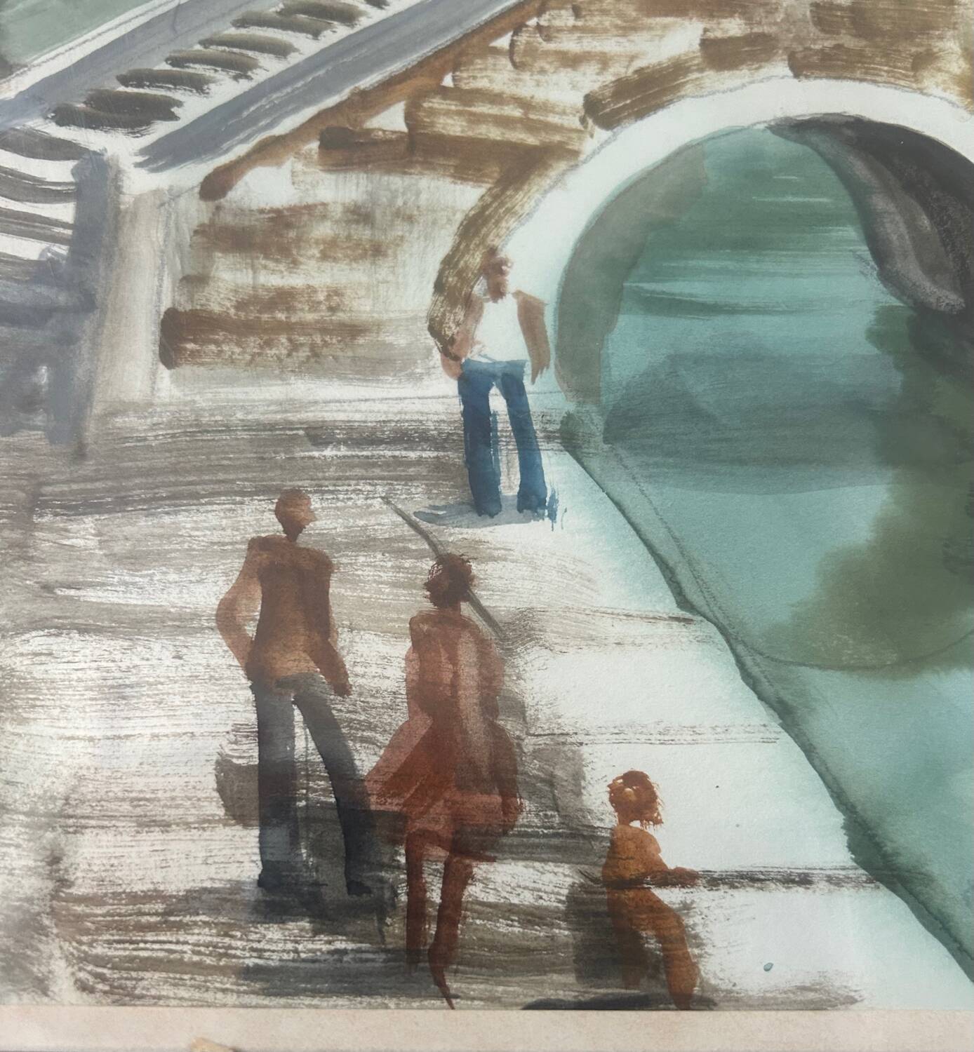 Aquarelle par Decaris