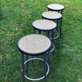 Lot of four bistro stools