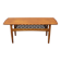Danish midcentury coffee table with teak veneer and oak base, 1960s
