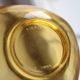 Set of 2 vintage amber glass ramekins – 1970s – Made in France