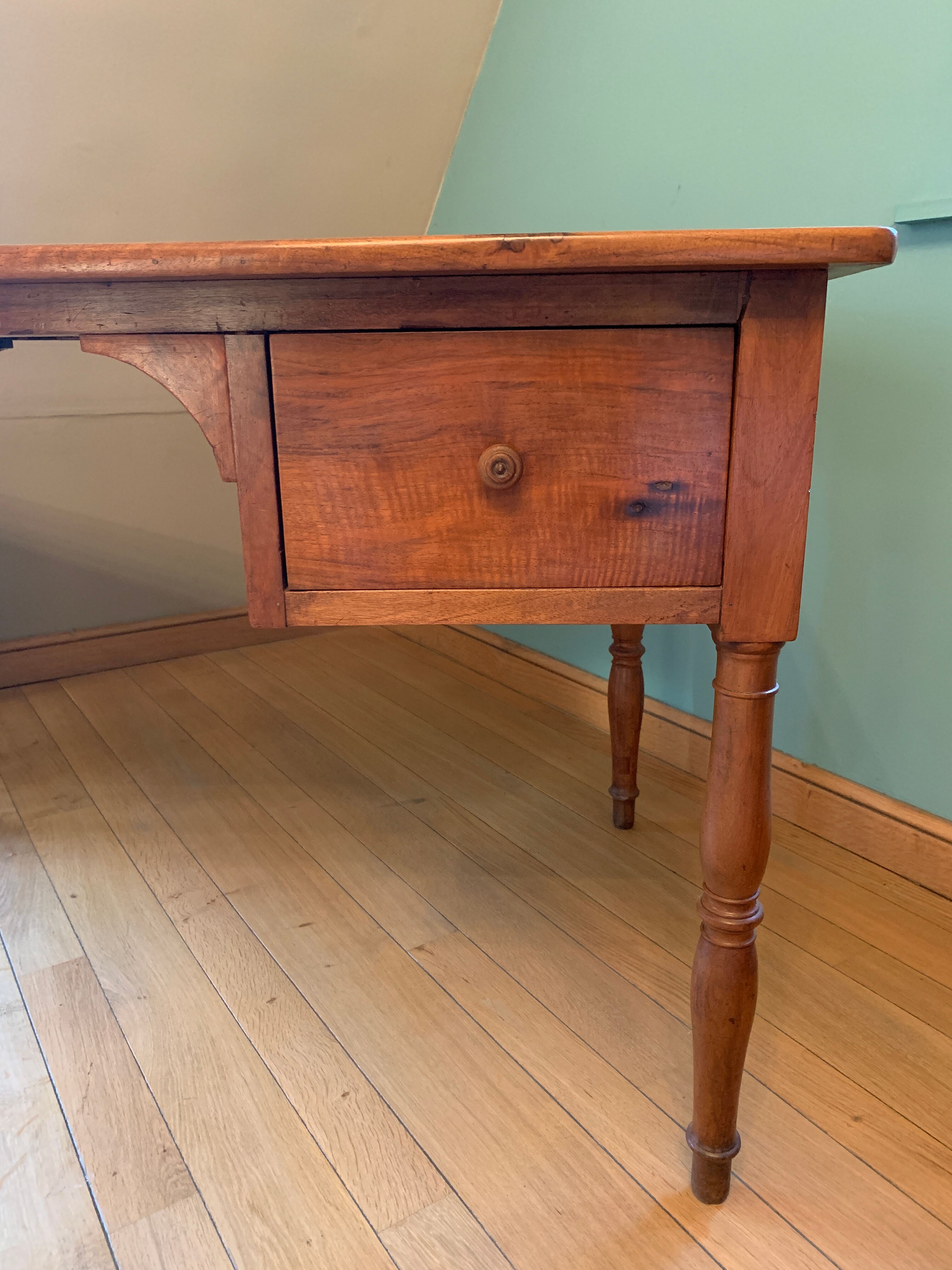 Former desk Louis Philippe walnut