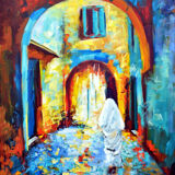 Tableau peinture à l'huile fait main