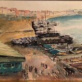 Jean Jacques GRUNENWALD (1911 - 1982) - Watercolor - Venice - 21x17 cm