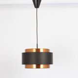 Jo Hammerborg copper Pendant Light - Juno -, for Fog & Morup, 1960s