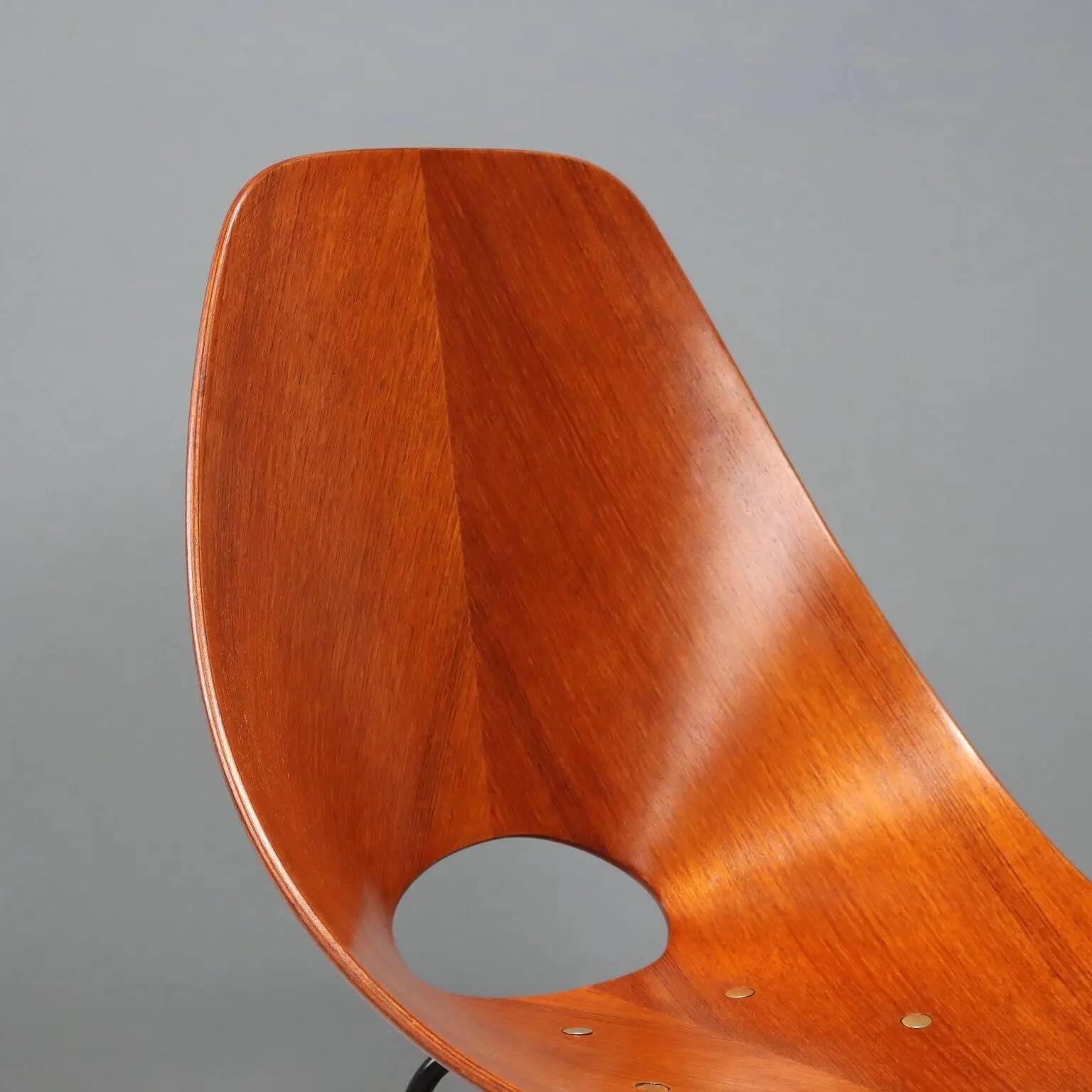 Vintage chair Medea F.lli Tagliabue, design by Vittorio Nobili, Italy, 1960s.