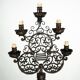 Rare Italian Brutalist floor lamp by Longobard. Italy 1970s