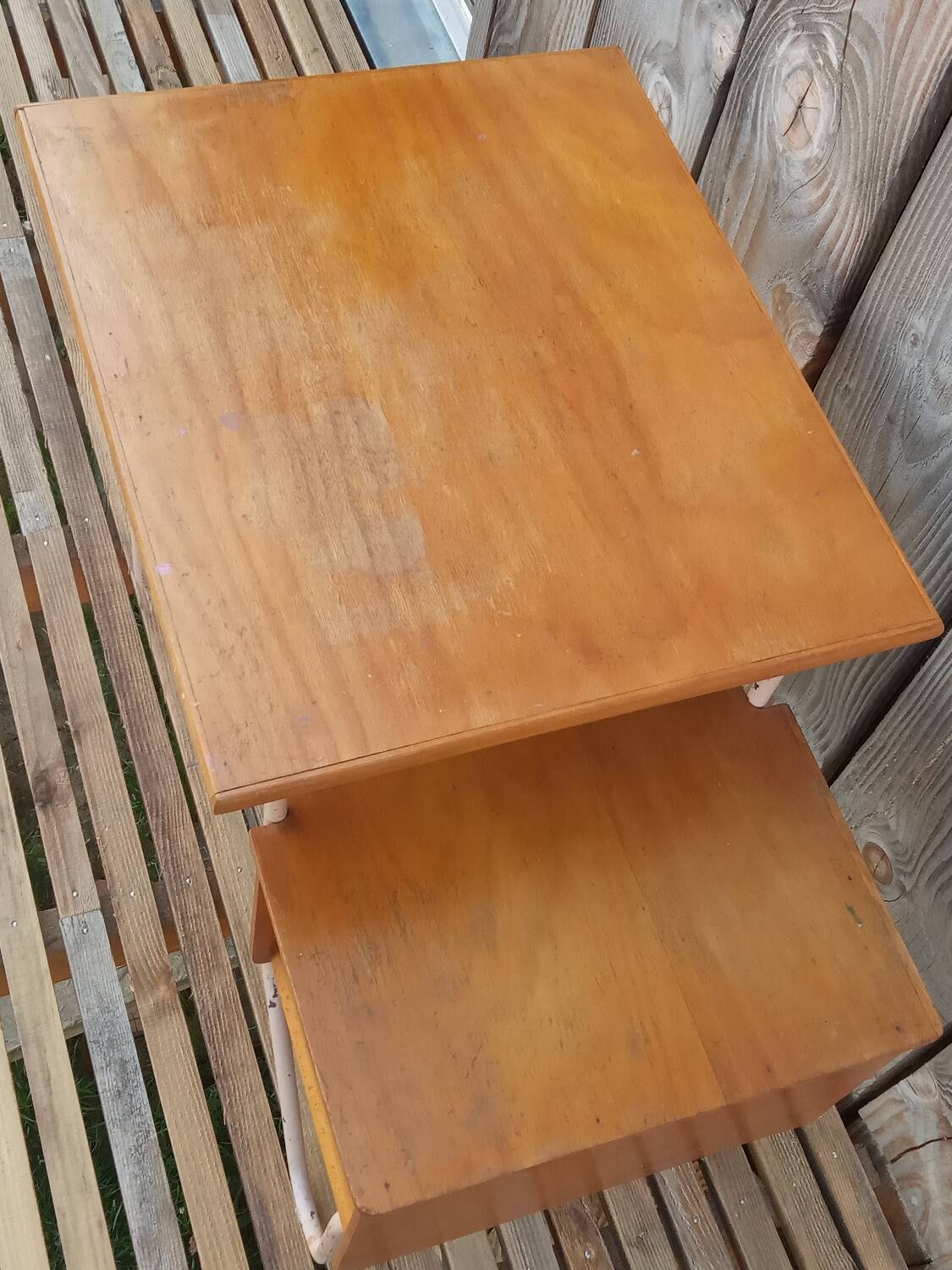 Children's desk from the 1950s.