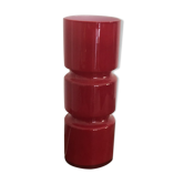 Lampe en verre rouge