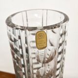 Vase en cristal vintage