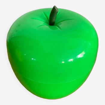 Seau à glaçons pomme verte vintage