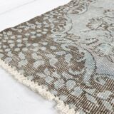 Vintage Turish Aqua Blue Rug sku-v952