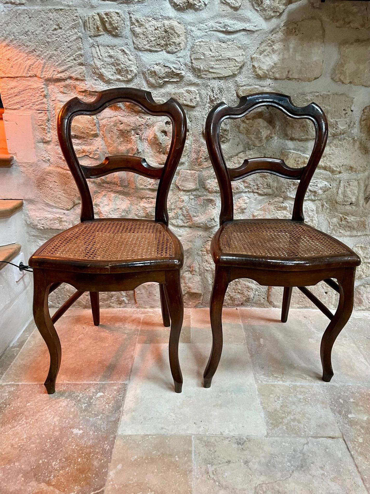 Pair of Louis Philippe chairs