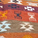 Traditional handmade Berber carpet 127x185cm