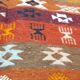 Traditional handmade Berber carpet 127x185cm