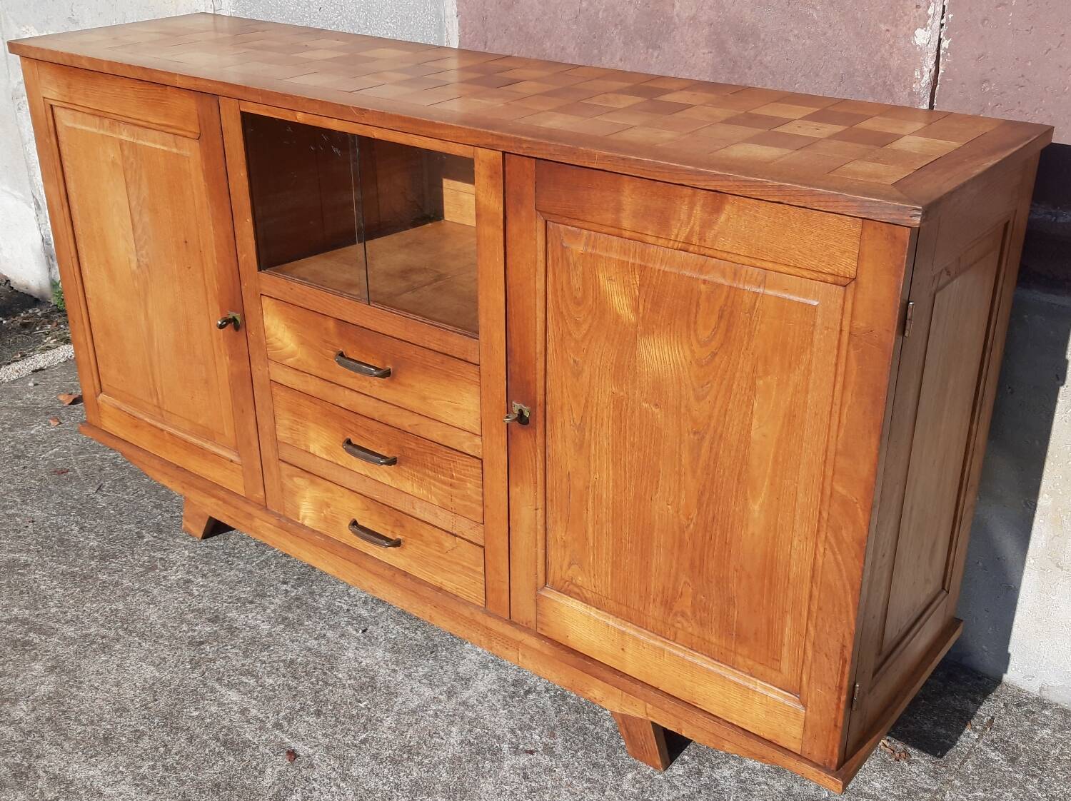 1950s oak sideboard