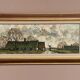 Huile sur toile scandinave – « Campagne » par Holmult