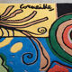 Corneille art rug scandinavia 1970s