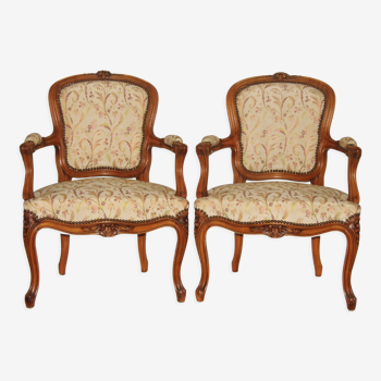 Armchairs Louis XV 1900