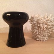 Vase moderniste céramique noir