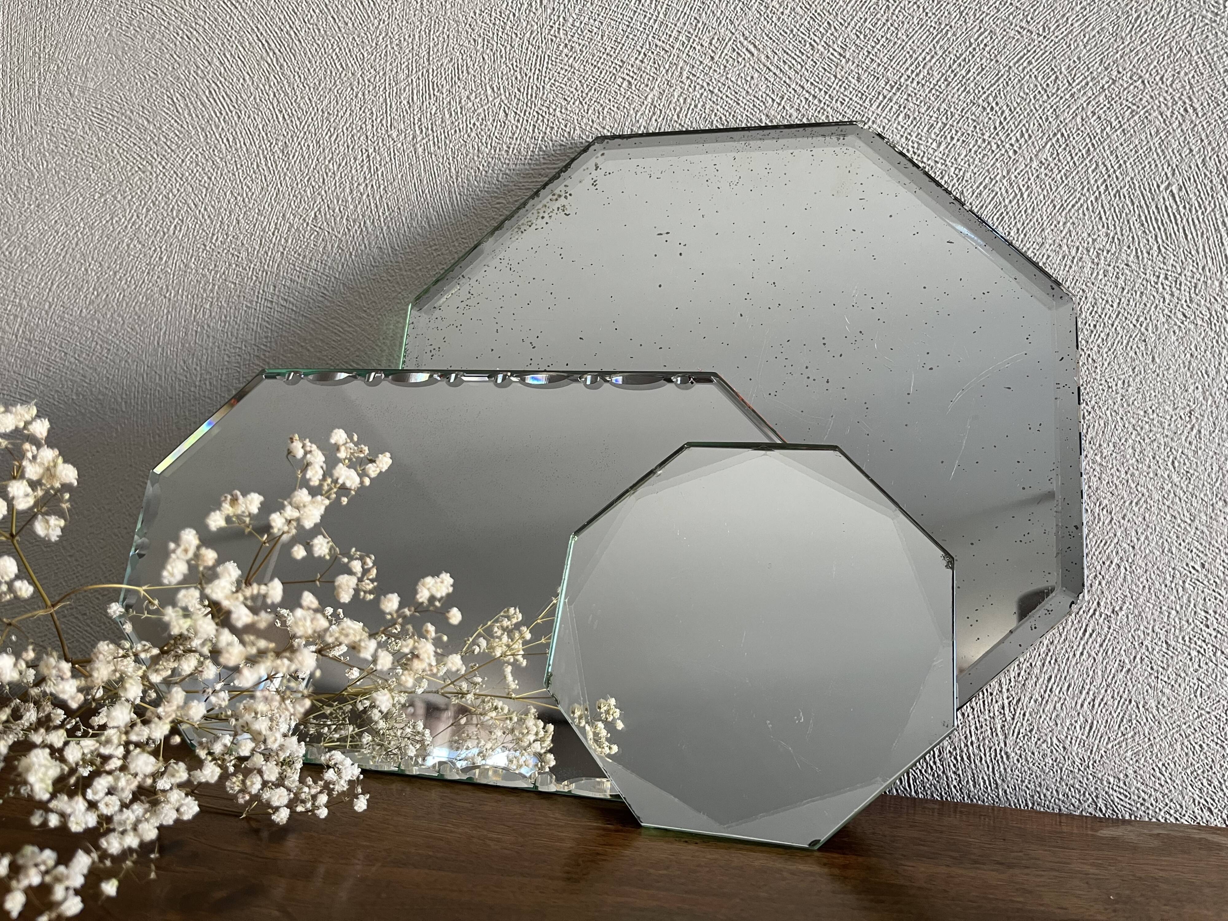 Beveled mirror 33 x 18 cm