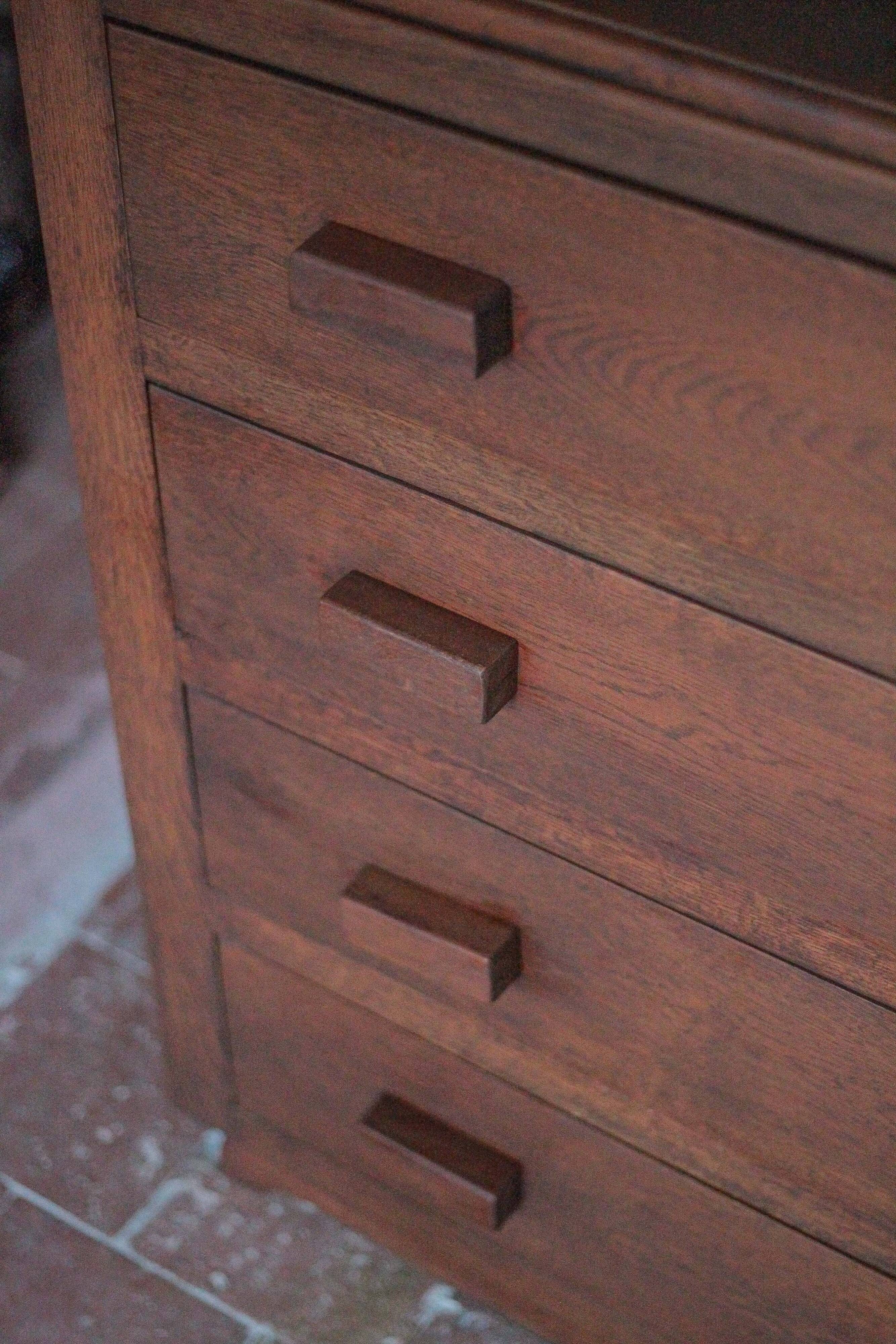 Commode vintage, commode bois reconstruction, meuble de rangement